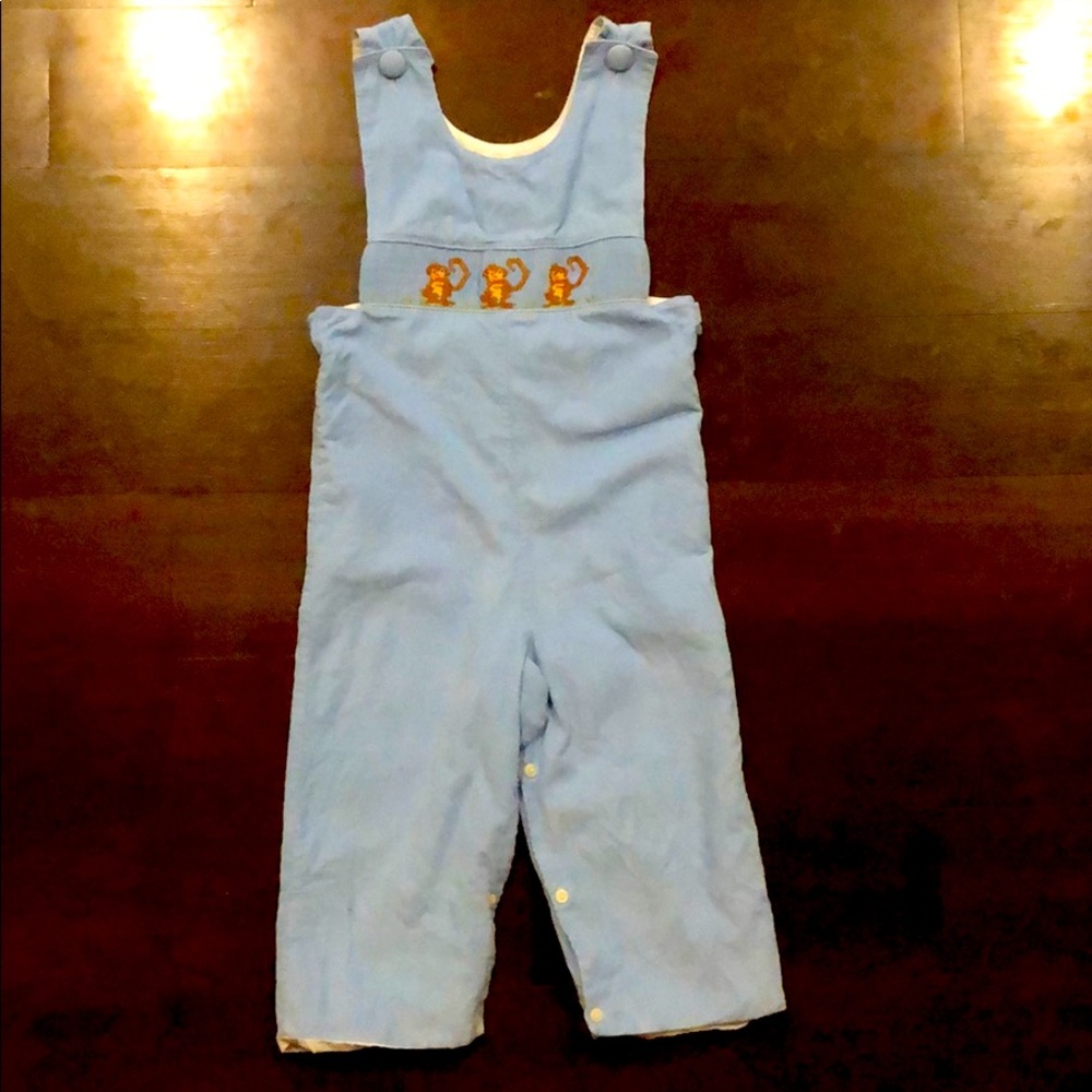 Amanda Remembered monkeys Cord longall 4T